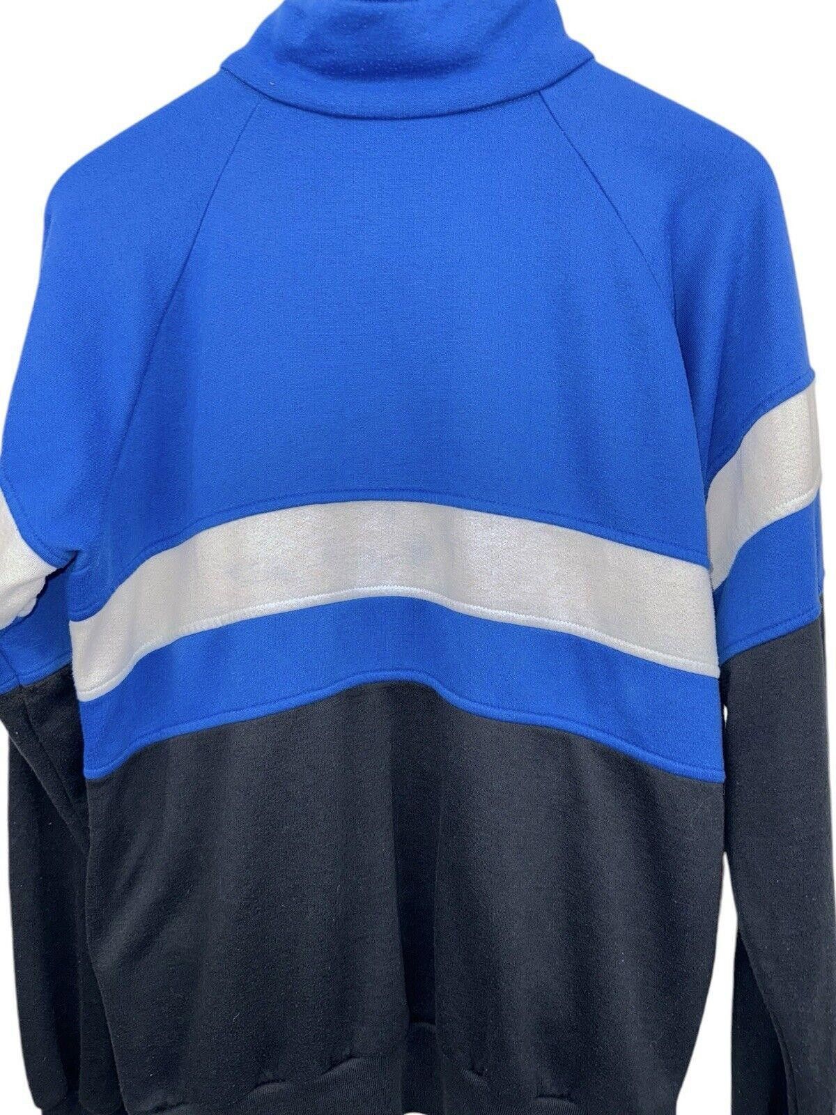 Nike Vintage Nike 1980s Full Zip Blue Track Jacket Windbreaker L Size US L / EU 52-54 / 3 - 6 Thumbnail