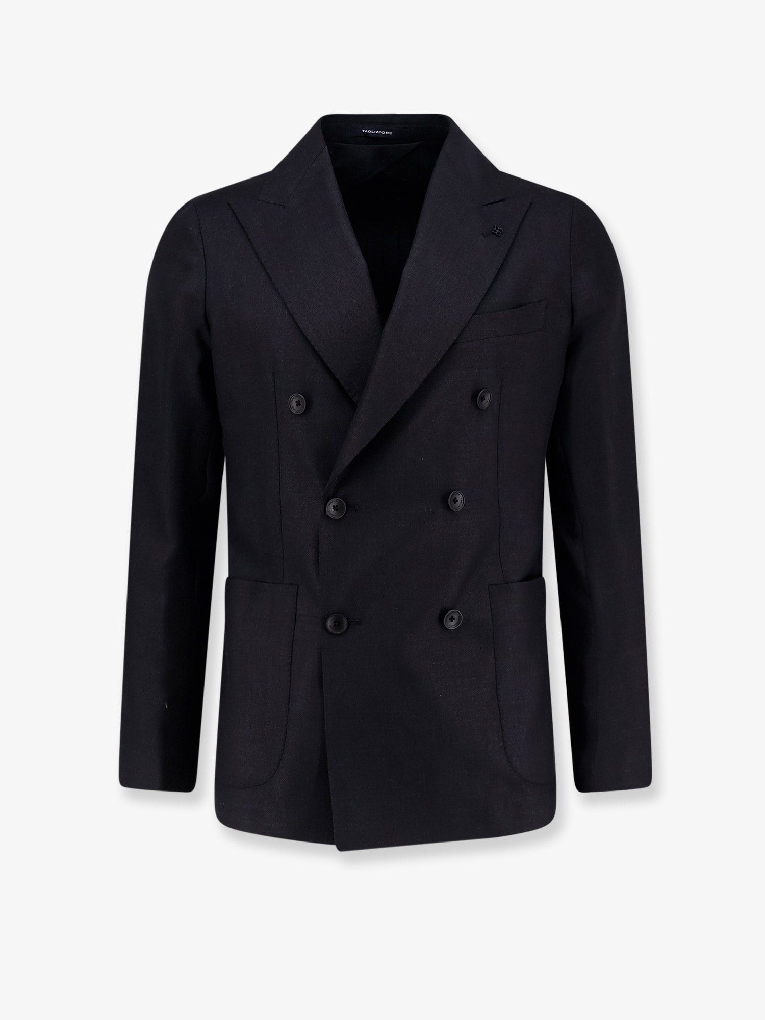 Tagliatore Virgin Wool, Silk And Linen Blazer Size US S / EU 44-46 / 1 - 1 Thumbnail
