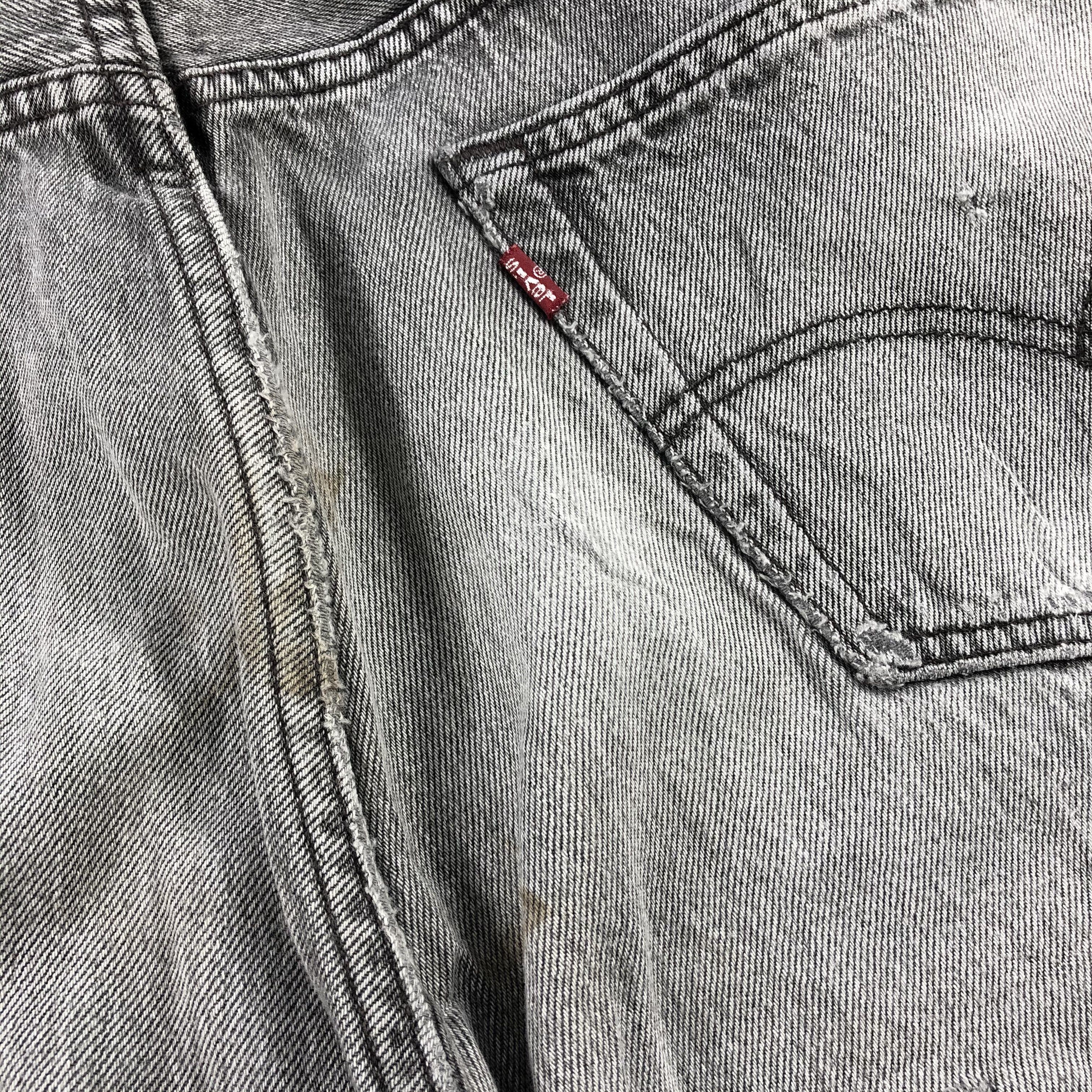 Levi's × Vintage 90s Vintage Faded Black Levis 501 Jeans-JM2390 Size US 40 / EU 56 - 9 Thumbnail