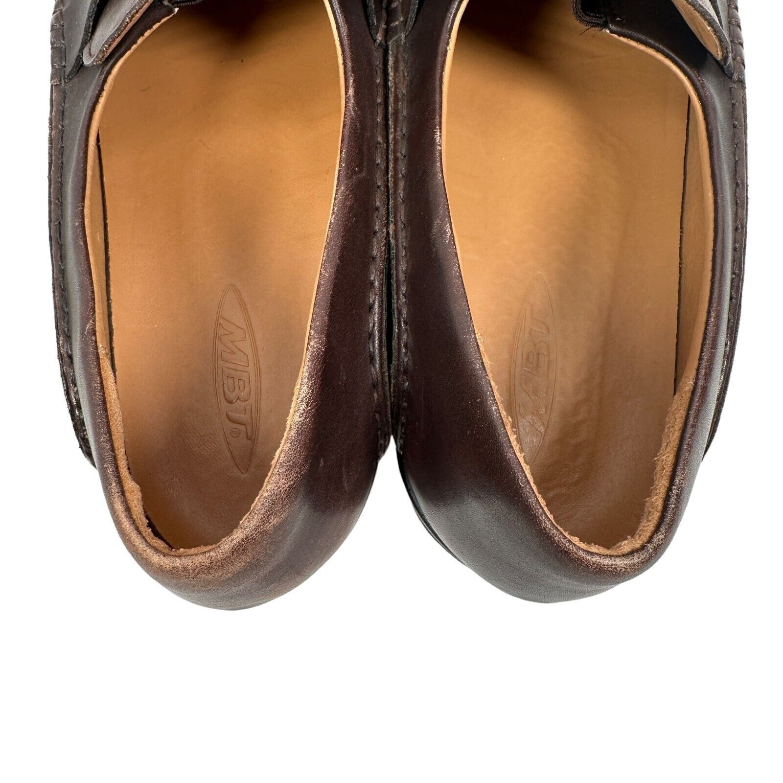 MBT MBT Asante Loafer Shoes Men10.5 EUR 44 Brown Leather Slip On Size US 10.5 / EU 43-44 - 6 Thumbnail