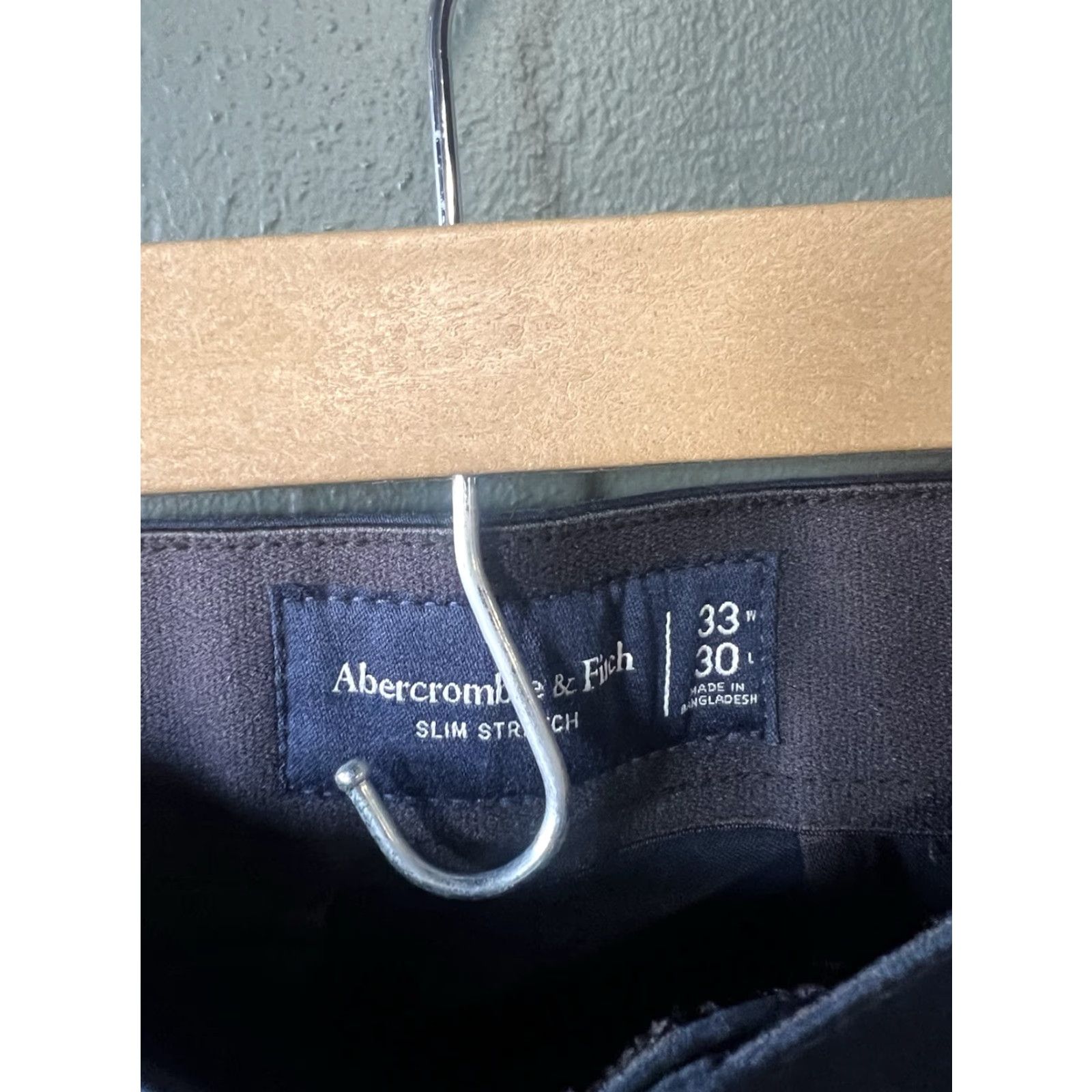 Abercrombie & Fitch VINTAGE Abercrombie & Fitch Mens Cargo Pants Blue 33 x 30 Pants Mens 33 Blue Cargo Size US 33 - 3 Thumbnail