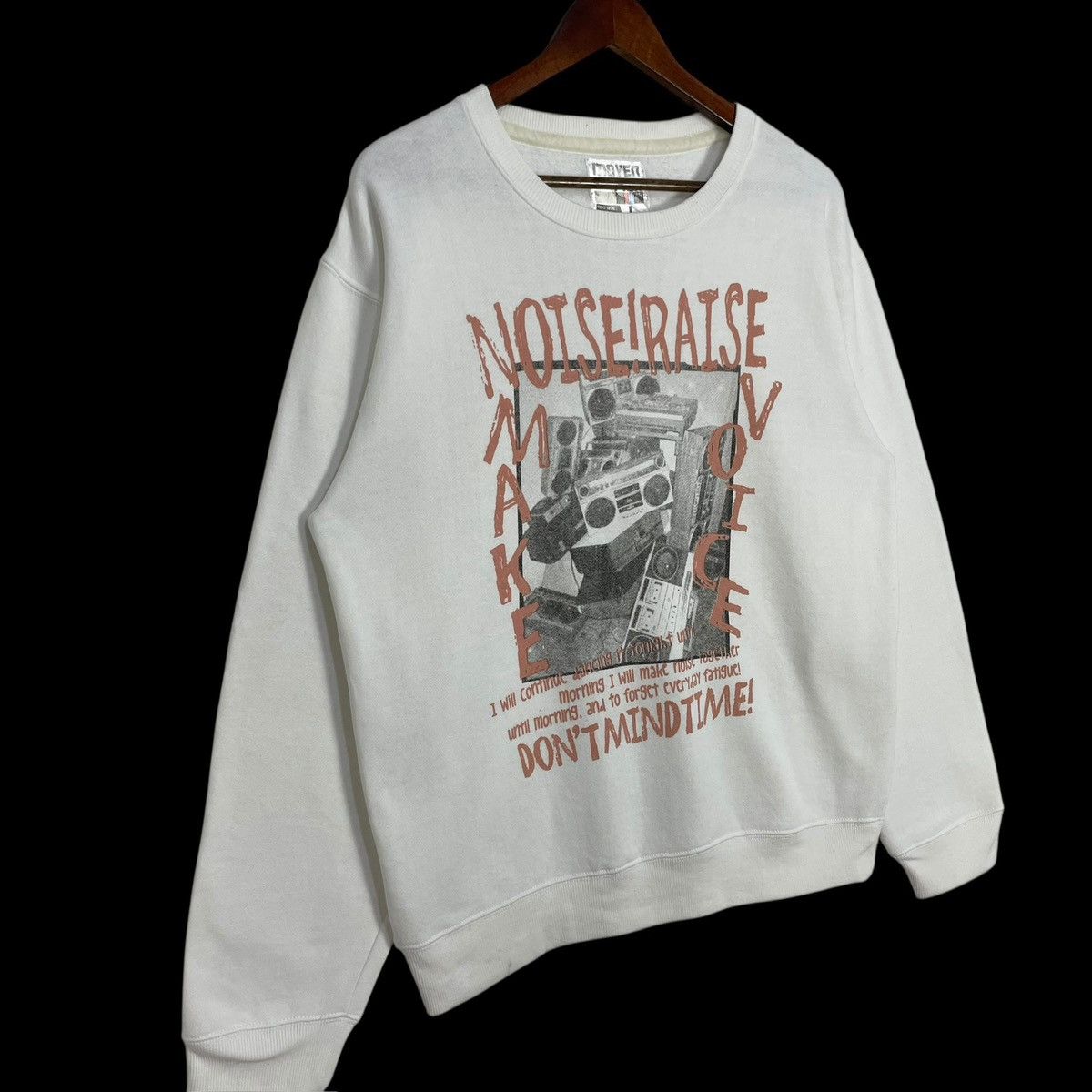 Other Vintage Japanese Streetwear Sweatshirt Noise Raise Movem Size US M / EU 48-50 / 2 - 2 Thumbnail