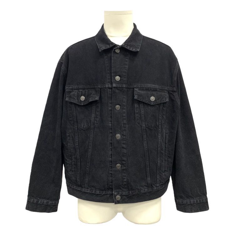 Balenciaga Balenciaga Crystal Logo Denim Jacket Size 34 Size XXS / US 00 / IT 34 - 1 Thumbnail