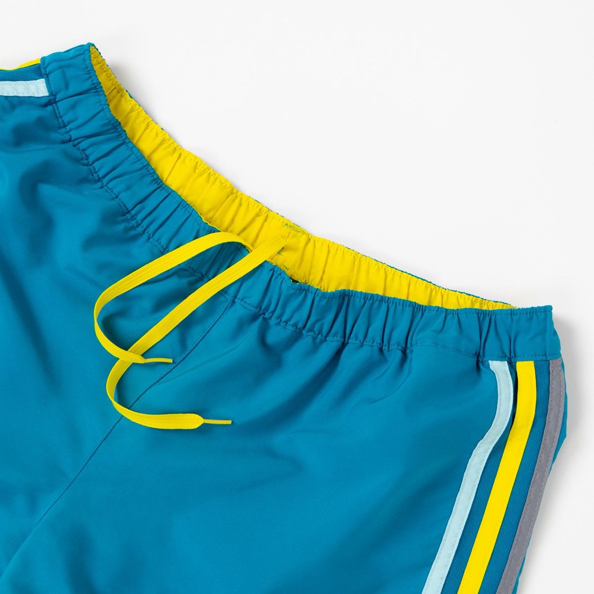 Adidas Adidas Blue Running Shorts 3-Stripes Athletic Activewear Size 27" / US 4 / IT 40 - 3 Thumbnail