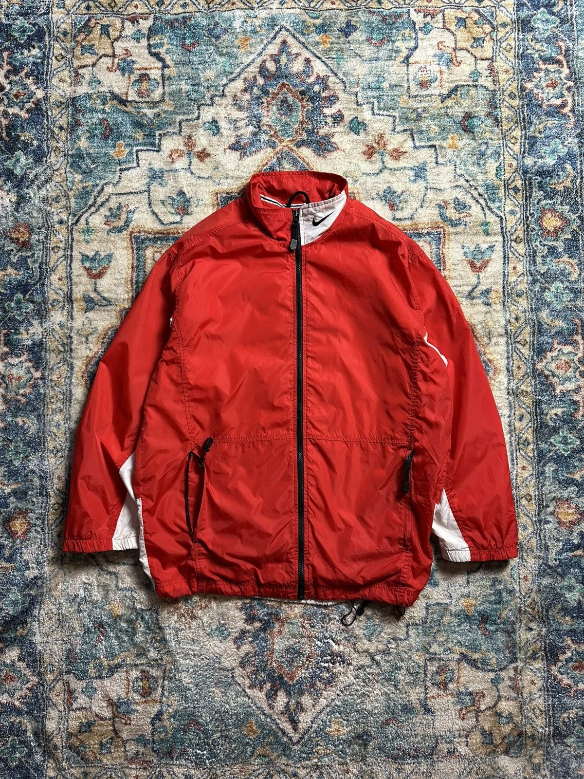 Nike × Vintage Vintage Nike Zip-up Light Jacket Medium Size US M / EU 48-50 / 2 - 1 Thumbnail