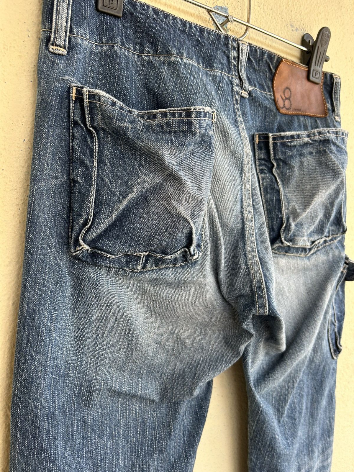 Japanese Brand × Johnbull Johnbull Multipockets Denim Size US 32 / EU 48 - 8 Thumbnail