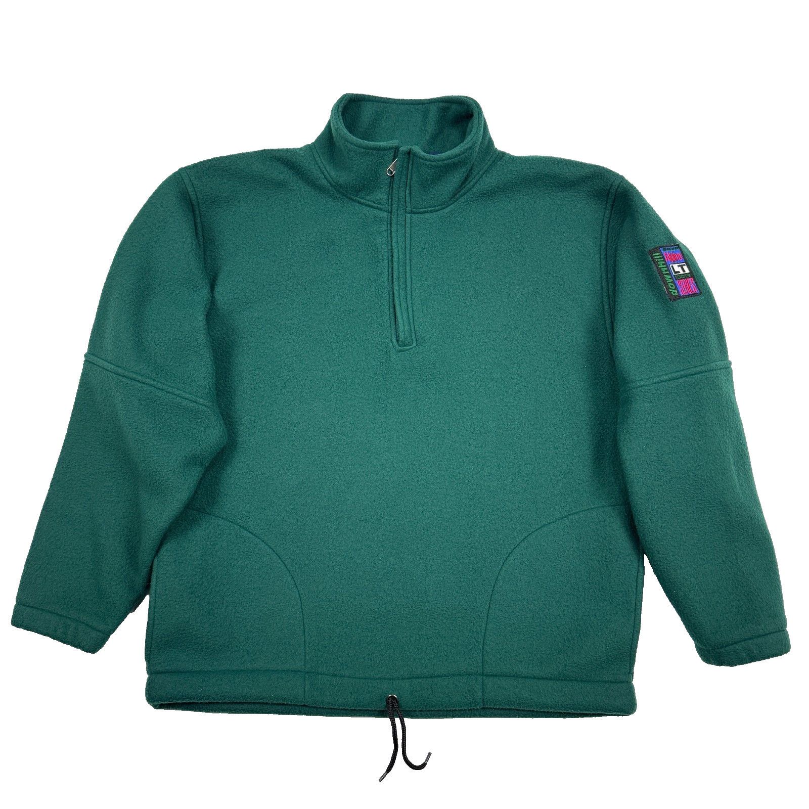 Gap Vintage GAP Fleece Downhill LT Green Pullover Size US M / EU 48-50 / 2 - 1 Thumbnail