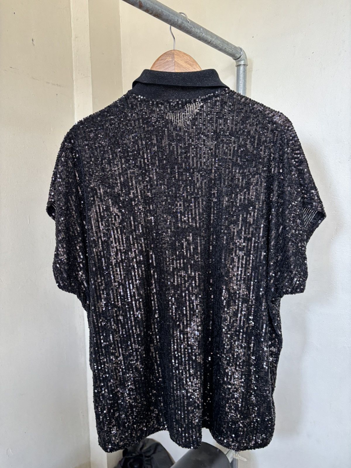 Saint Laurent Paris Saint Laurent Paris - Oversize Sequin Paris Size US L / EU 52-54 / 3 - 2 Thumbnail