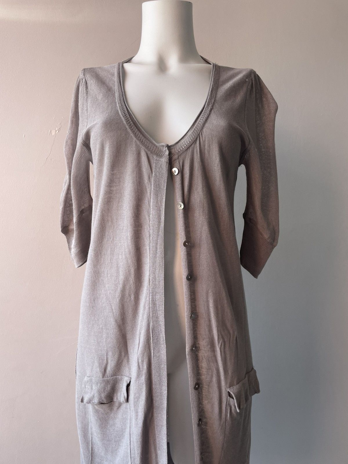 SikSilk Silk and cashmere cardigan Size L / US 10 / IT 46 - 7 Thumbnail