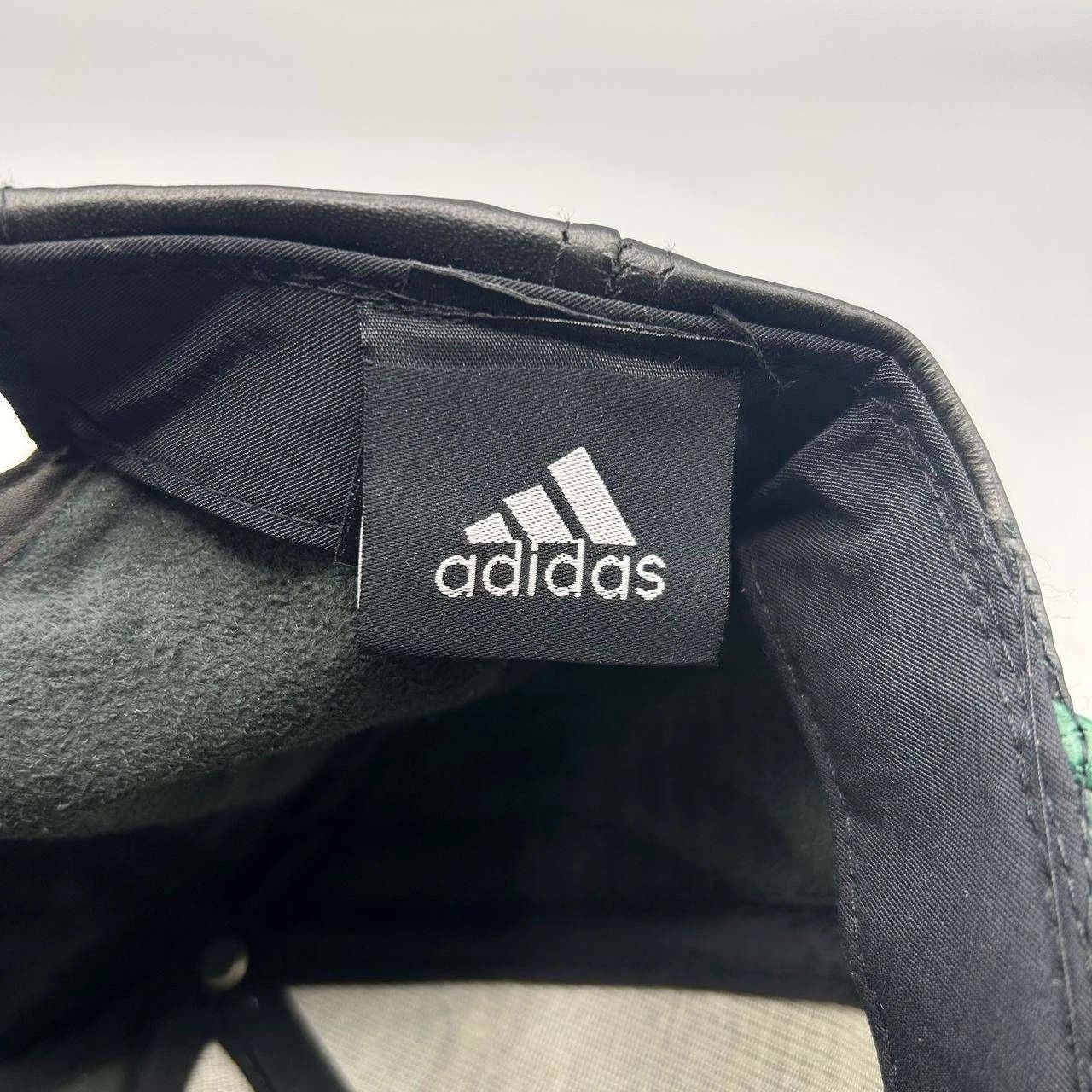 Adidas Boston Celtics NBA Hat Men Leather Adidas Snap Back Cap Size ONE SIZE - 4 Thumbnail