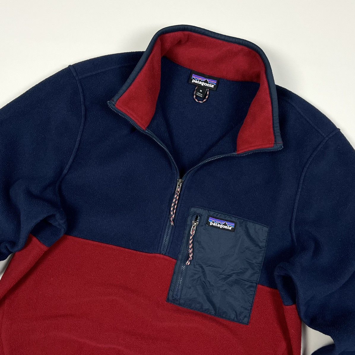 Patagonia Patagonia Microdini 1/2 Zip Fleece Pullover Wax Red Size M Size US M / EU 48-50 / 2 - 4 Thumbnail