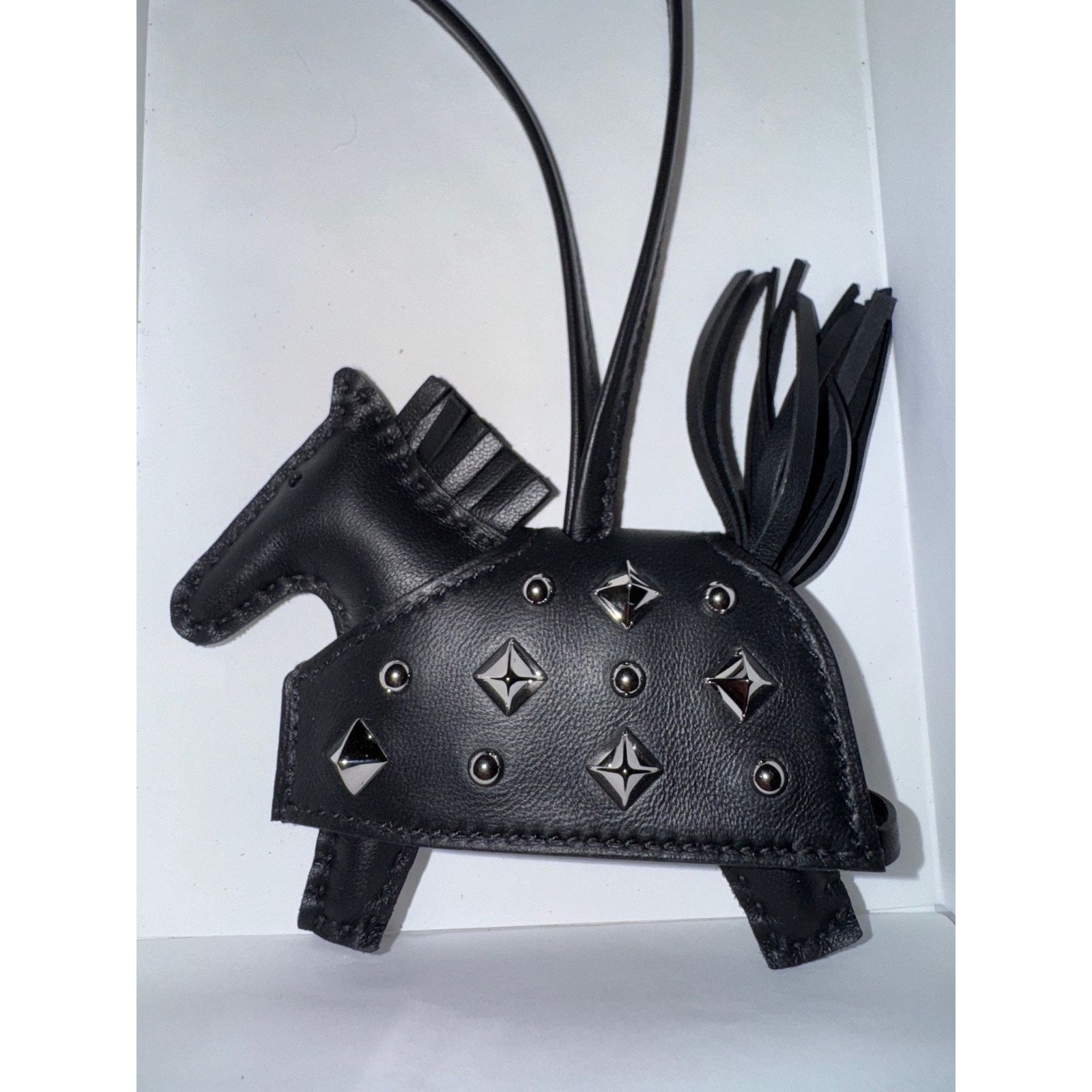 Hermes Hermes Horse Rodeo Robeo Rock Milo Leather Bag Charm Size ONE SIZE - 6 Thumbnail