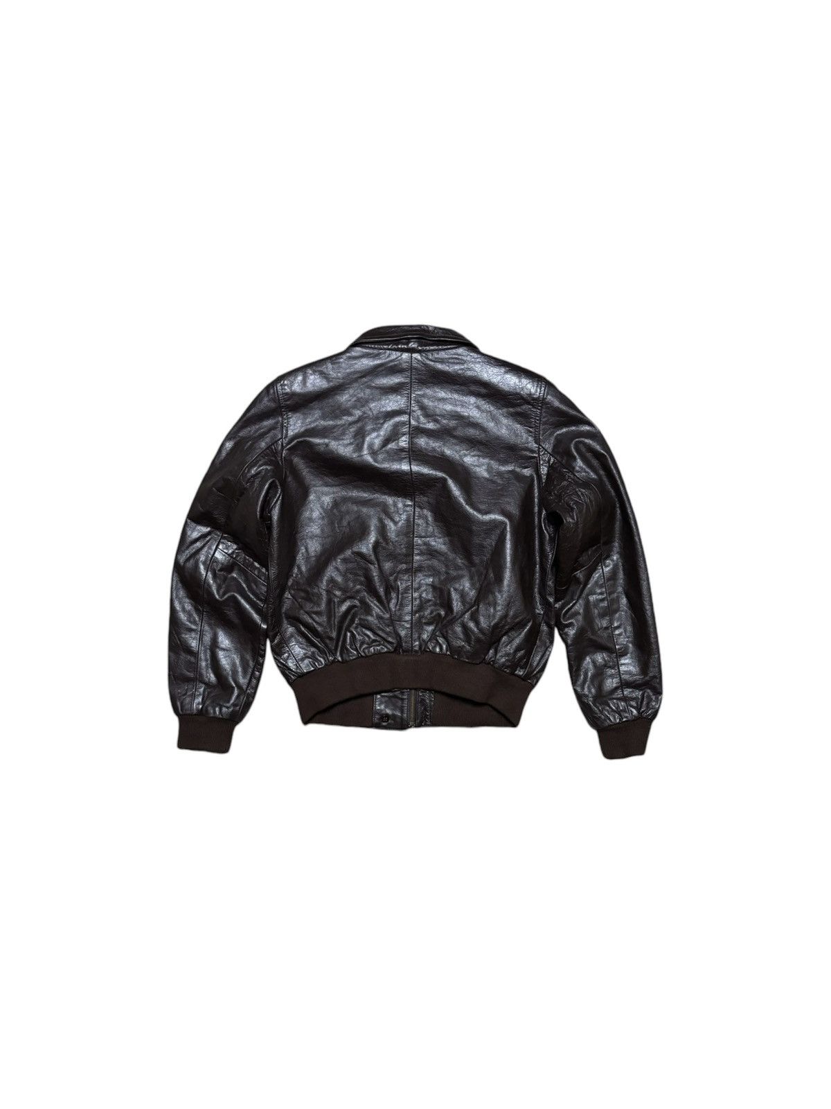 Vintage CWU Leather bomber jacket Size M / US 6-8 / IT 42-44 - 6 Thumbnail