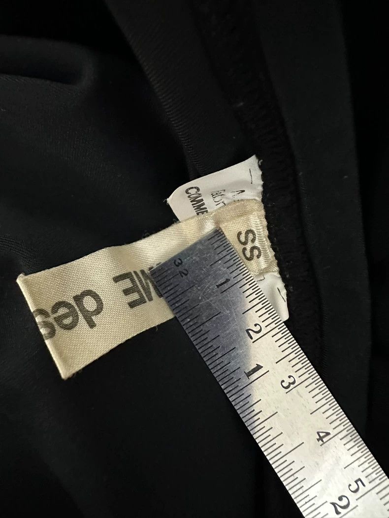 Comme des Garcons Comme des Garcons size XS Black pleated wavy lace irregula Size 23" - 6 Thumbnail