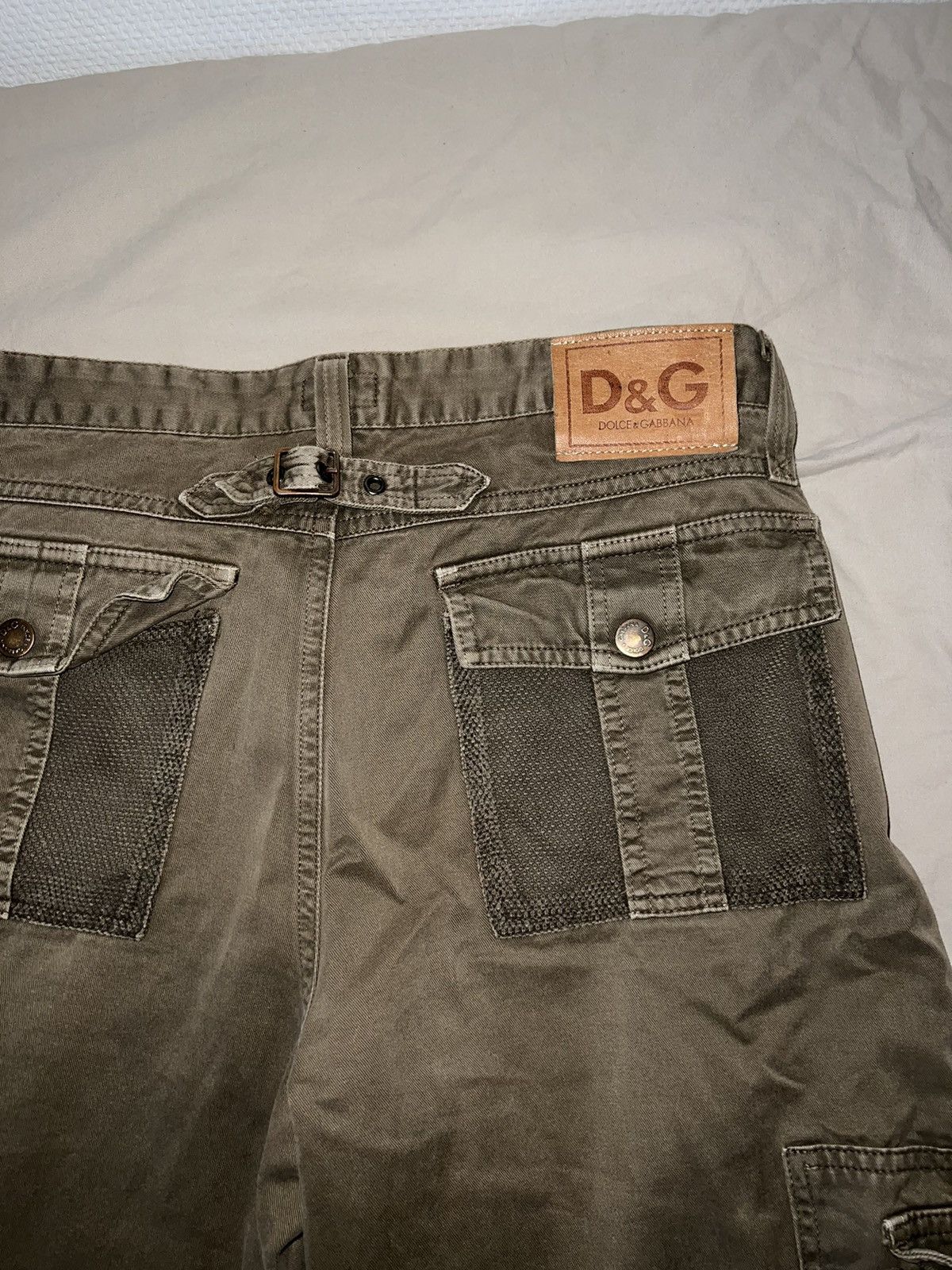 Dolce & Gabbana × Vintage vintage 2003 dolce&gabbana cargo pants Size US 29 - 3 Thumbnail