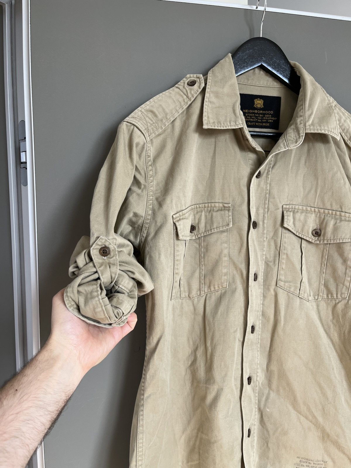 Neighborhood Neighborhood Officer C-Shirt LS Size US L / EU 52-54 / 3 - 13 Thumbnail
