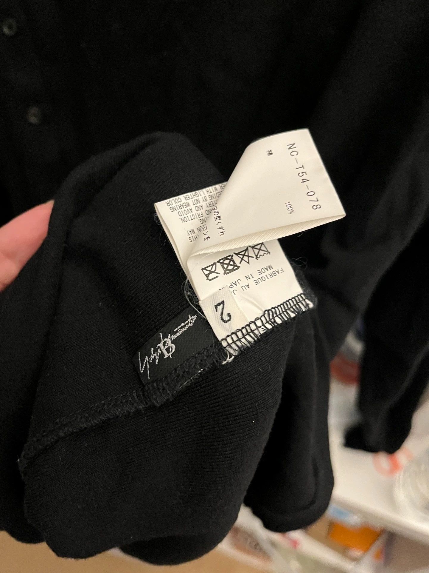 Yohji Yamamoto Yohji Yamamoto Long Sleeve Button-Front Sweatshirt Size 2 Size US M / EU 48-50 / 2 - 4 Thumbnail