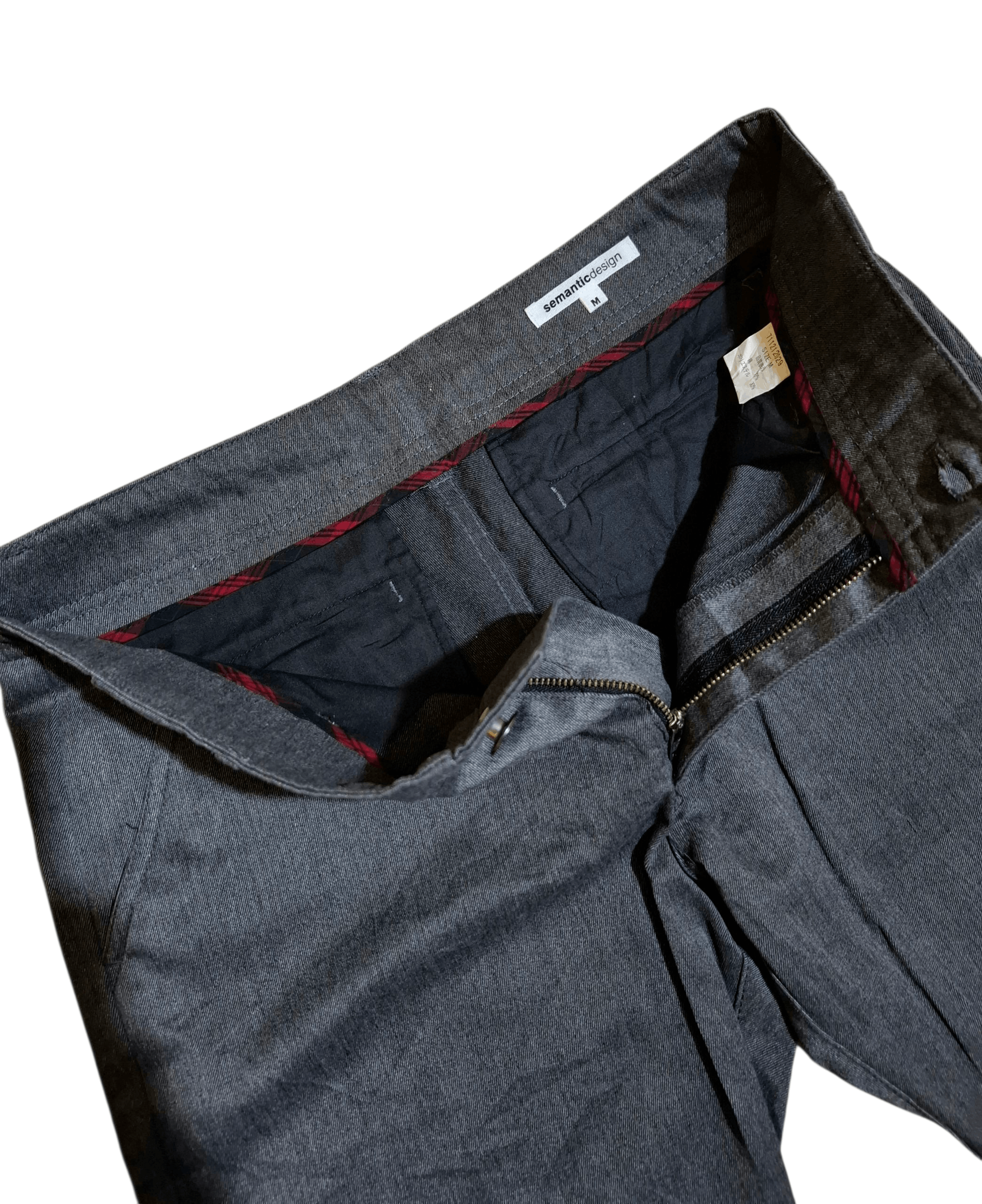 semanticdesign Semantic Design Dark Grey Chinos/Trousers Size US 32 / EU 48 - 4 Thumbnail