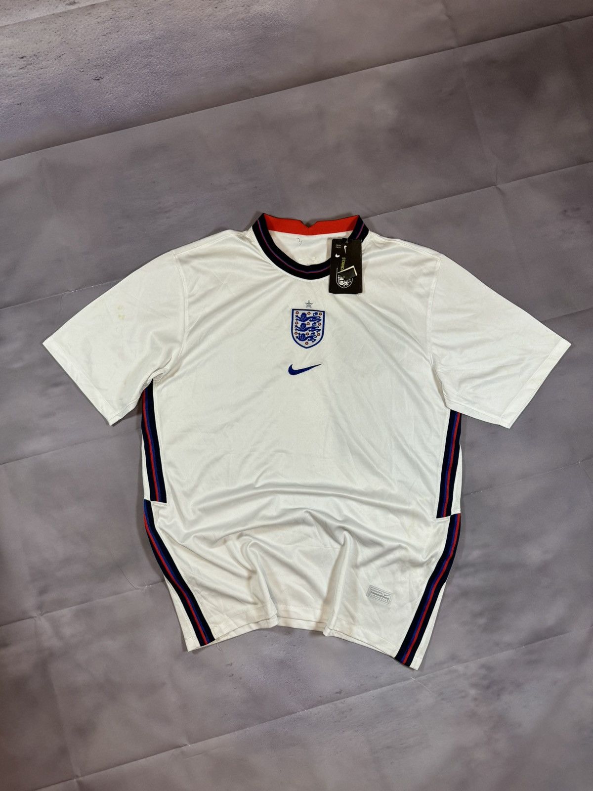 Nike × Vintage NEW England National Team 2020 Nike Jersey Blokcore 2XL Size US XXL / EU 58 / 5 - 1 Thumbnail