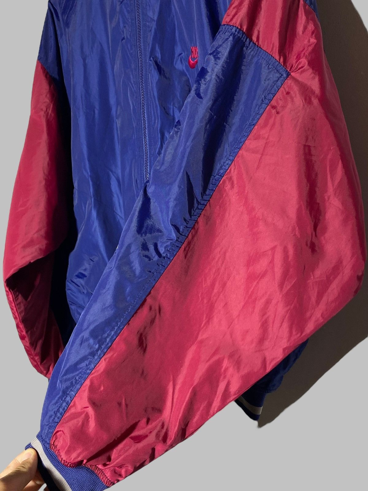 Nike Vintage 2000s Nike Swoosh Logo Reversible Jacket Size US M / EU 48-50 / 2 - 7 Thumbnail
