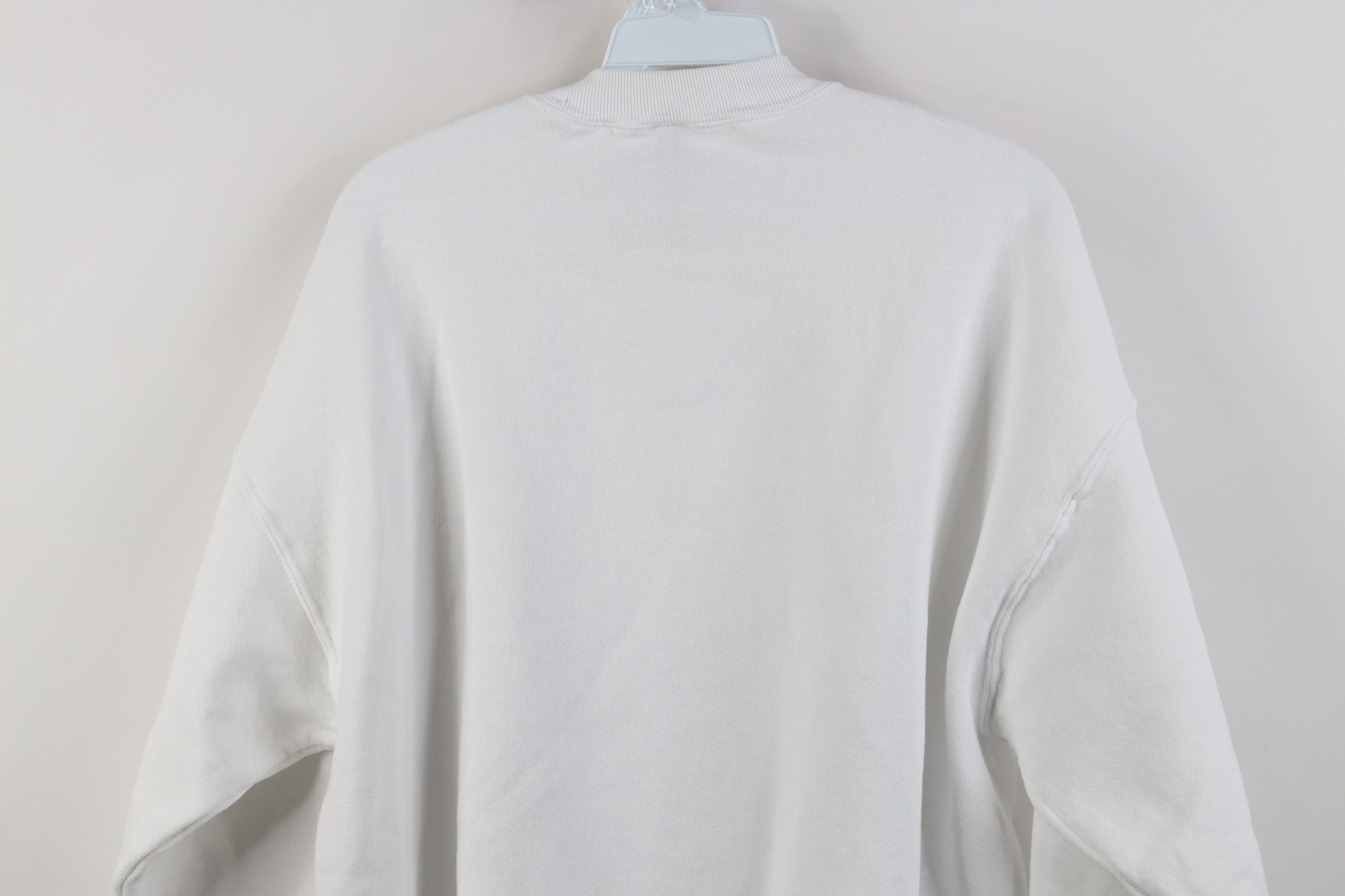 Vintage Vintage 90s Country Farmhouse Pigs Crewneck Sweatshirt White Size L / US 10 / IT 46 - 10 Thumbnail