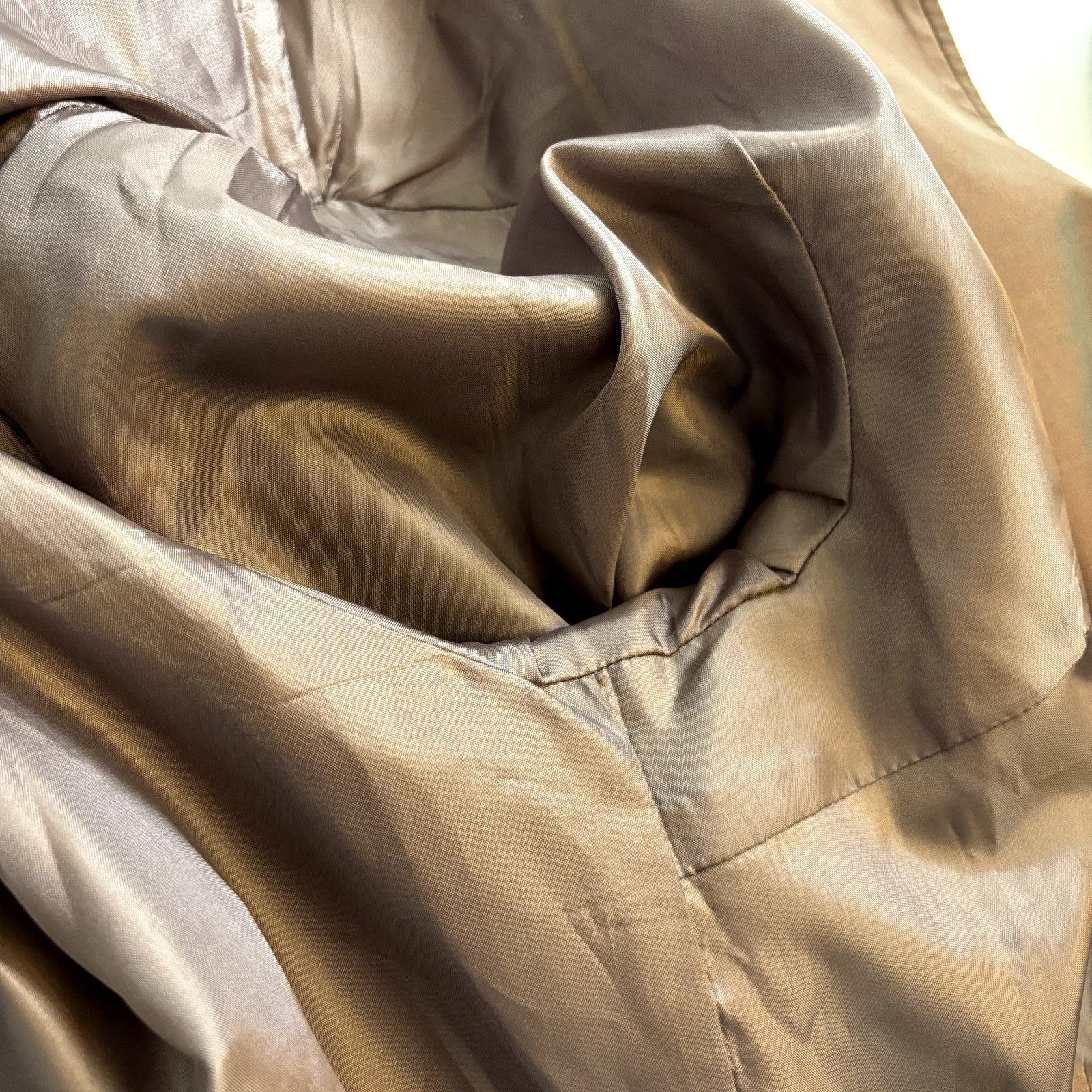 Other YULI Women's Size S-M US Fit Collared Trench Coat Brown Lon Size S / US 4 / IT 40 - 5 Thumbnail