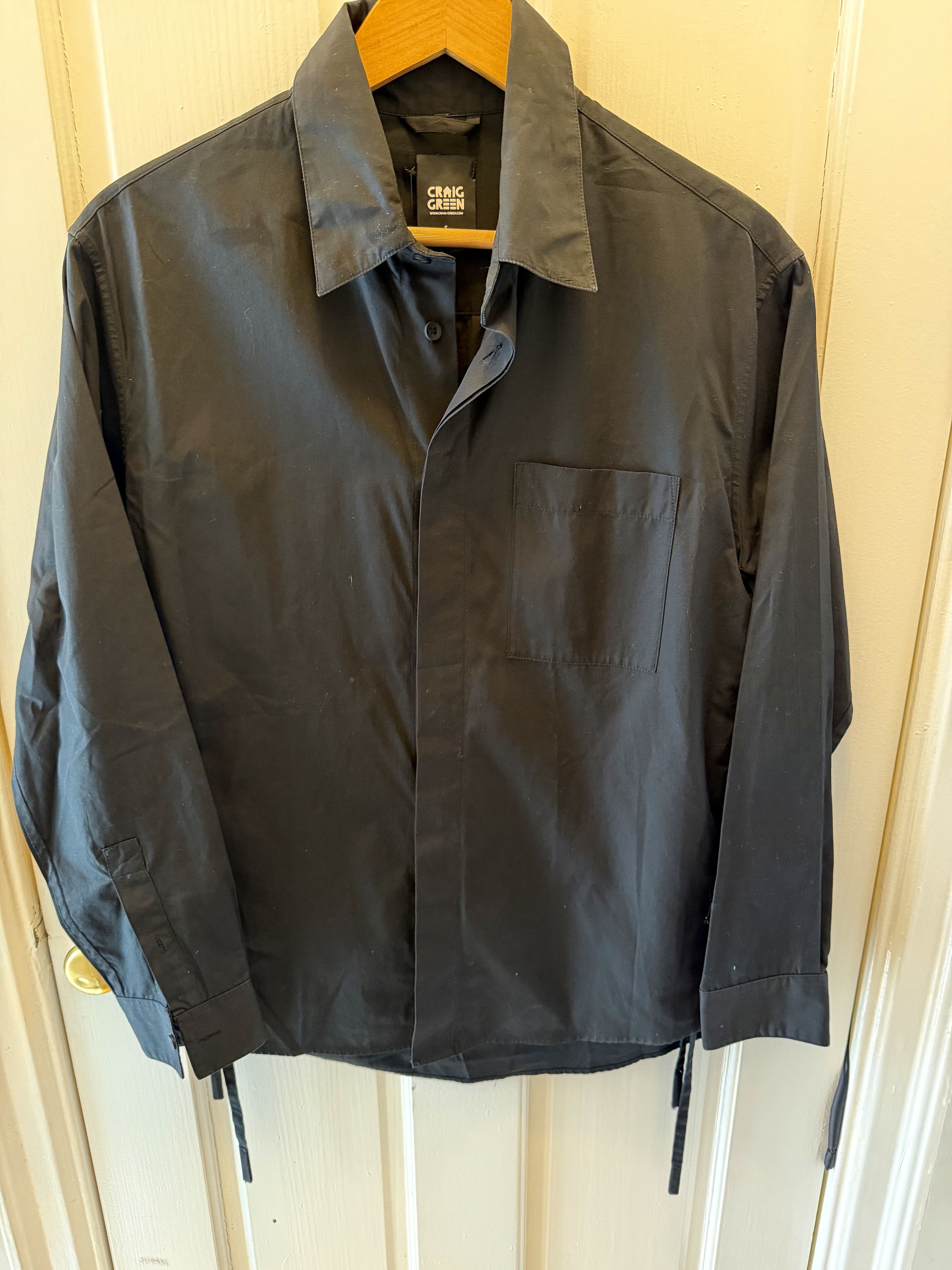 Craig Green NWOT $620 Cotton Button Up Shirt Size US M / EU 48-50 / 2 - 2 Thumbnail