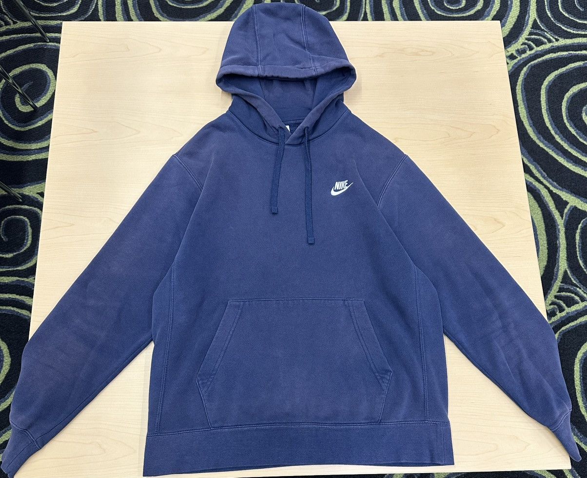 Nike Blue Nike Pullover Hoodie Size US M / EU 48-50 / 2 - 10 Thumbnail