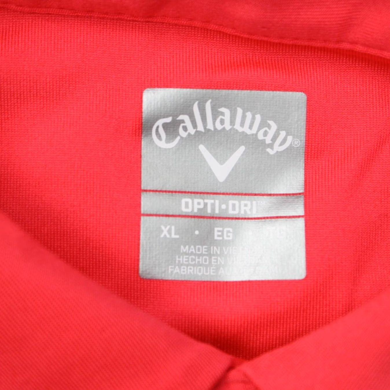Callaway Callaway Opti-Dri Polo Shirt Men XL Pink/Blue Golf Short Sleeve Striped Breathable Stretch College Brand: Callaway? Size US XL / EU 56 / 4 - 7 Thumbnail