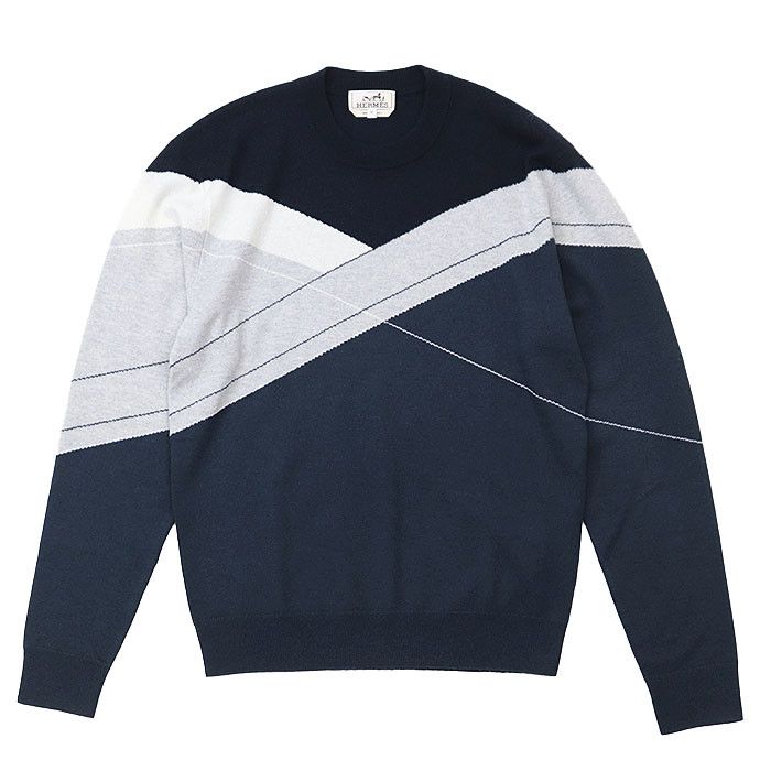 Hermes Hermes Hermes Casaque Wool Cashmere Sweater M Others Tops DUTY FREE for USA Size ONE SIZE - 1 Thumbnail