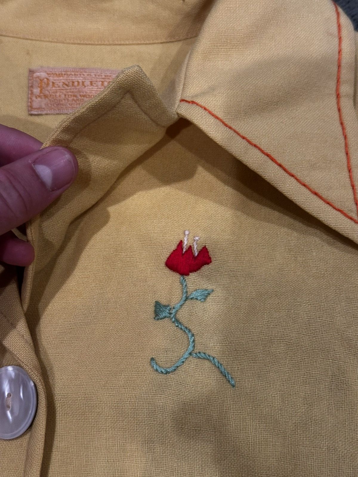 Pendleton × Vintage Rare 50’s 49er Pendleton Patched Embroidered Jacket Size US M / EU 48-50 / 2 - 5 Thumbnail