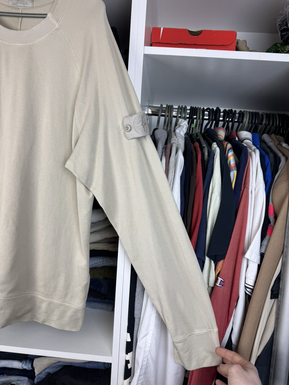 Stone Island Stone Island Ghost Piece Sweatshirt Size US L / EU 52-54 / 3 - 13 Thumbnail