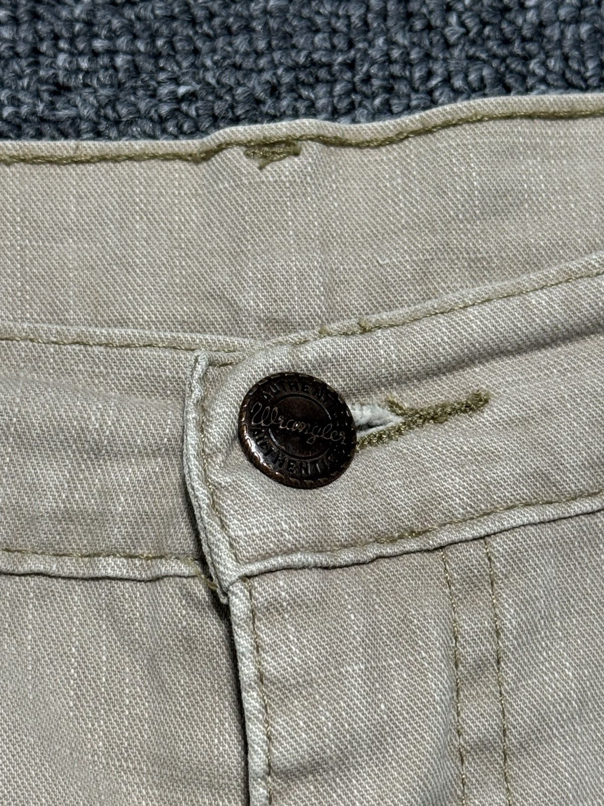 Wrangler Wrangler Texas Stretch Jeans Mens W32 L32 Beige Straight Leg Size US 32 / EU 48 - 5 Thumbnail