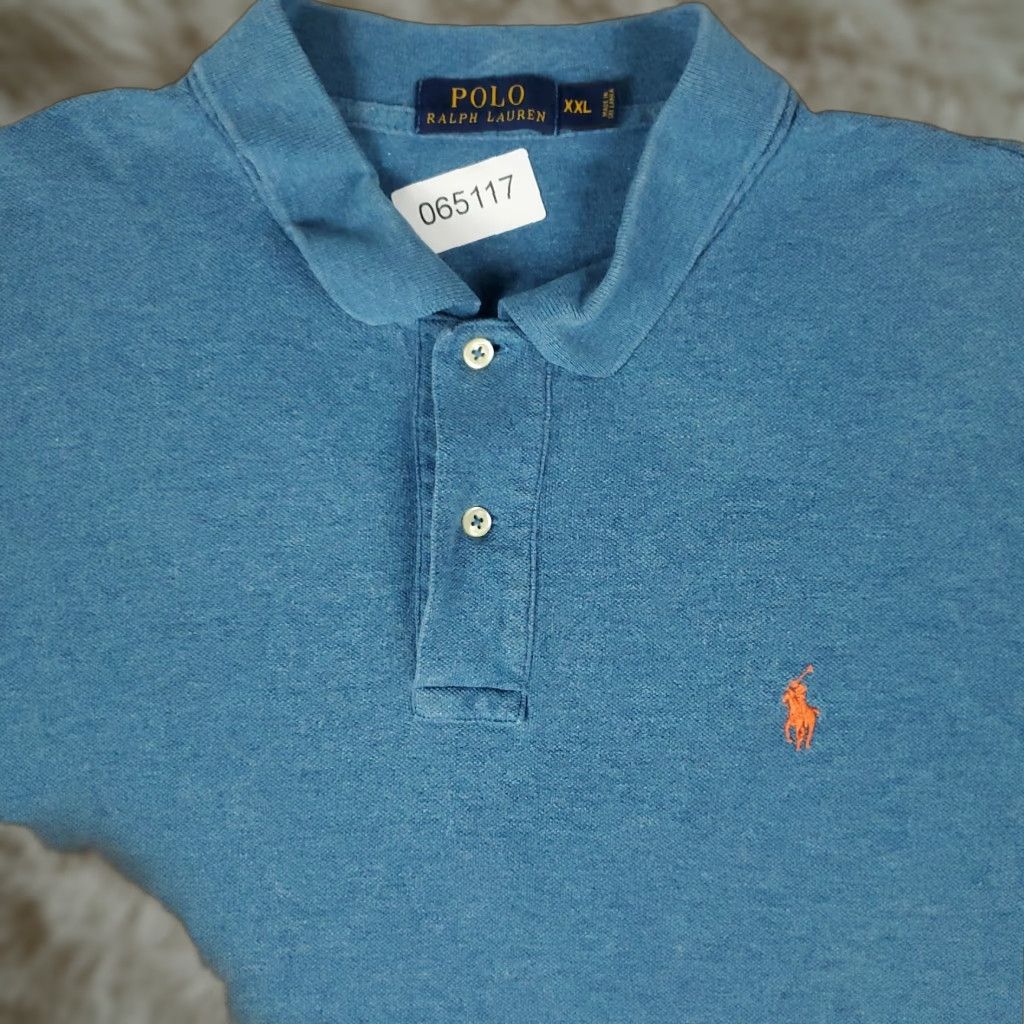 Ralph Lauren Ralph Lauren Polo Shirt Mens 2XL Blue Polo Shirt Mens Shirt 2XL Blue Polo Ralph Lauren Polo Shirt Mens Blue 2XL Casual Short Sleeve Size US XXL / EU 58 / 5 - 1 Thumbnail