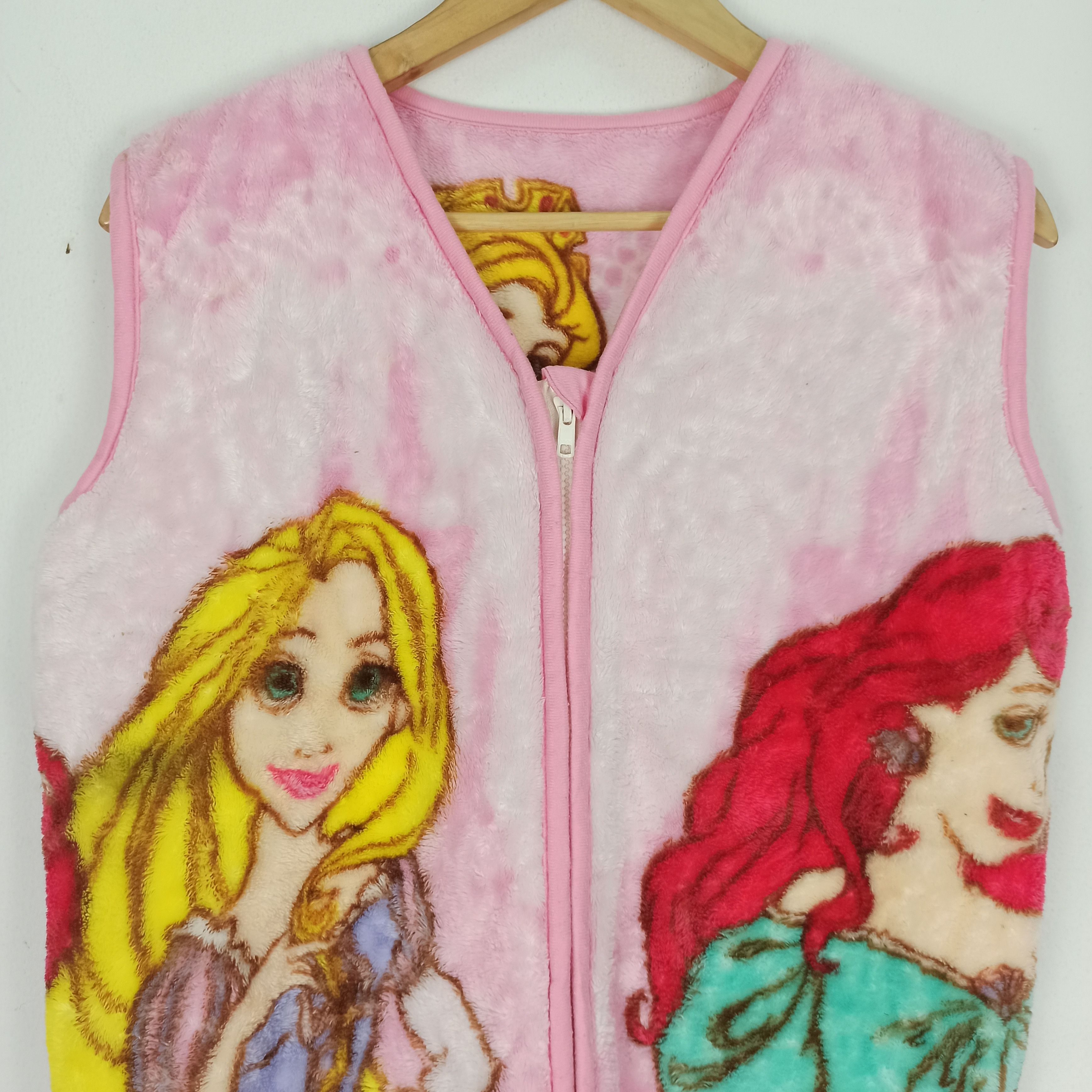 Cartoon Network Vintage Princess Characters Fleece Vest Disney Size US M / EU 48-50 / 2 - 2 Thumbnail
