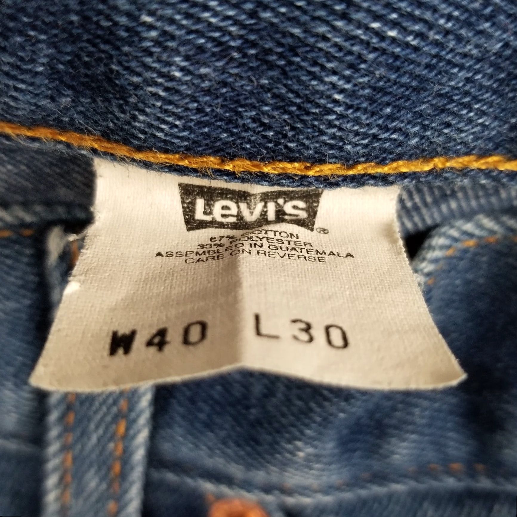 Levi's VINTAGE Levi's 517 Jeans Men's 36x29 Bootcut Denim Dark Blue Southwestern Y2K Size US 36 / EU 52 - 3 Thumbnail