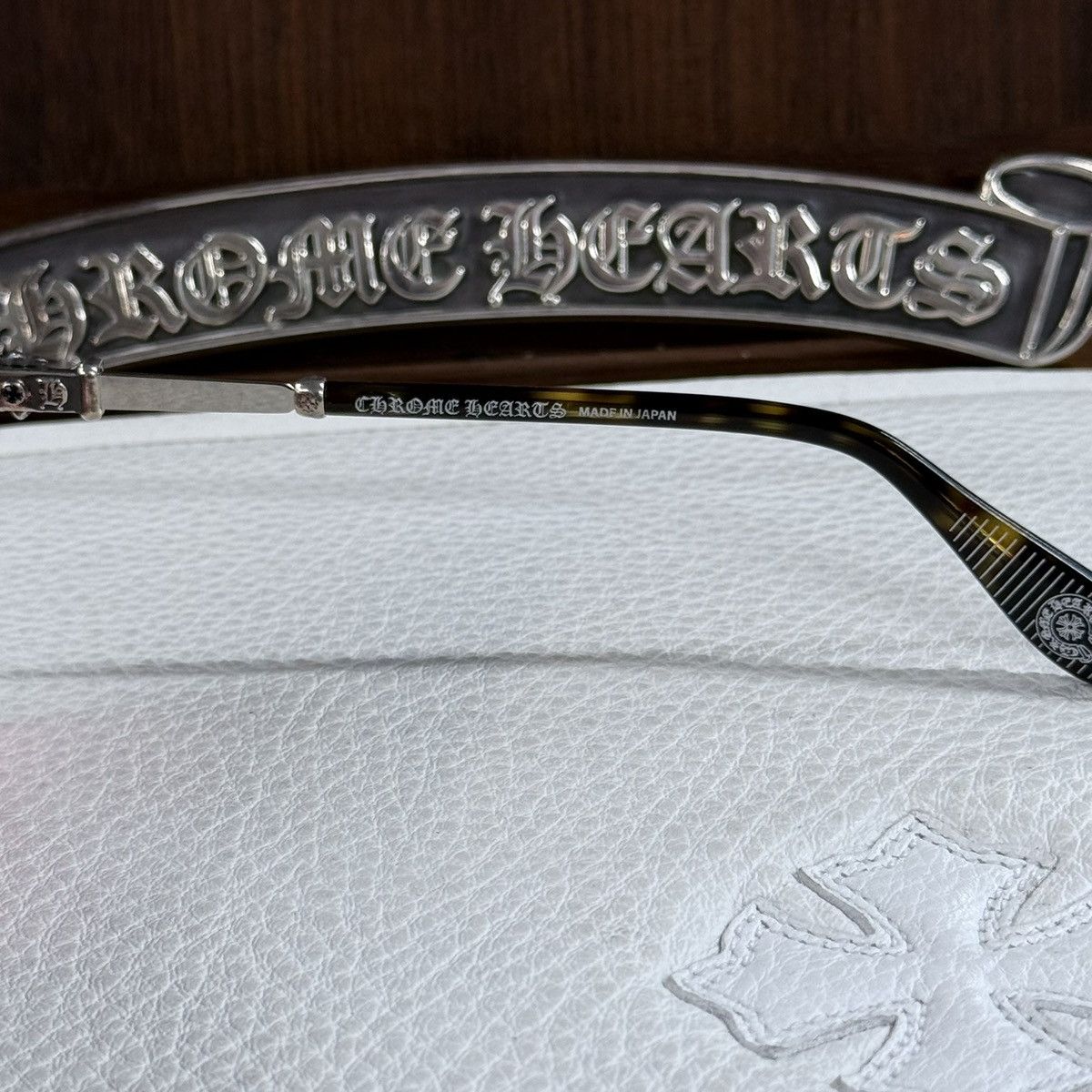 Chrome Hearts Chrome Hearts Bonennoissuer II 1/1 Sunglasses Size ONE SIZE - 7 Thumbnail