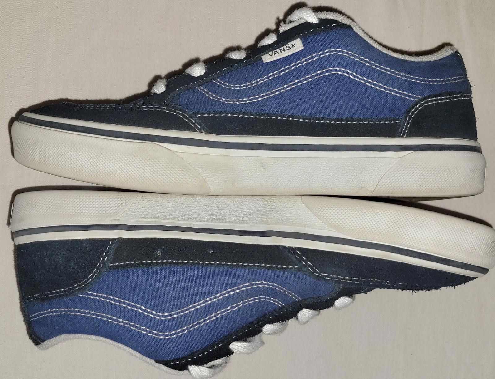 Vans VANS men's size 6 blue and black shoes Size US 6 / EU 39 - 2 Thumbnail