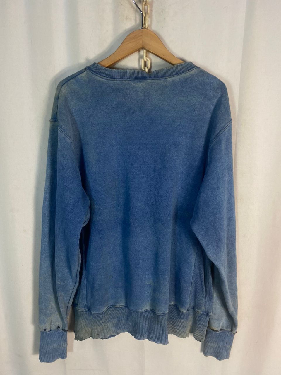 Japanese Brand Unisex🔥Union made distressed sweatshirt Size US M / EU 48-50 / 2 - 12 Thumbnail