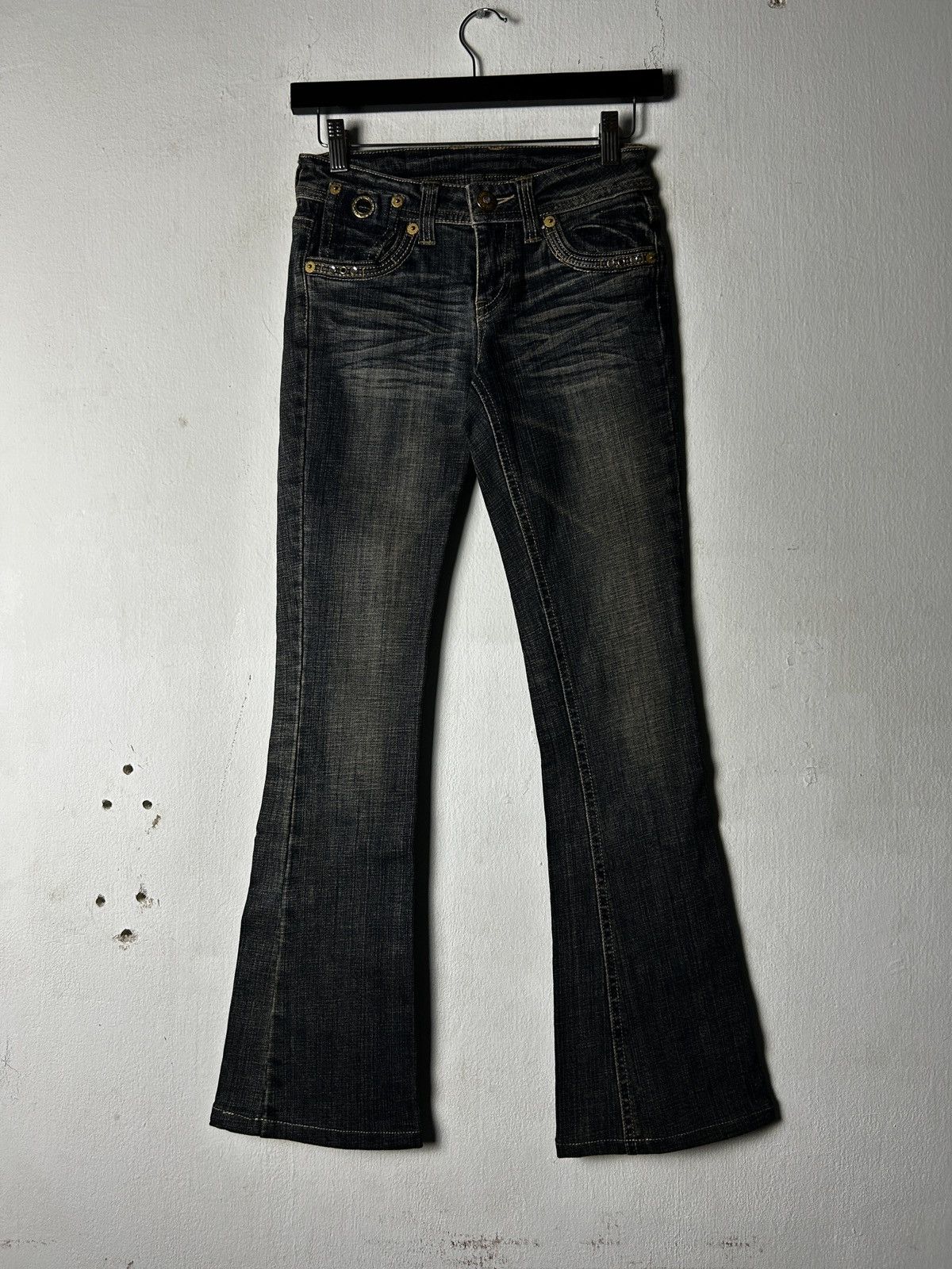 CIVARIZE Black Fade Denim Pants Civarize × distressed denim - Gem