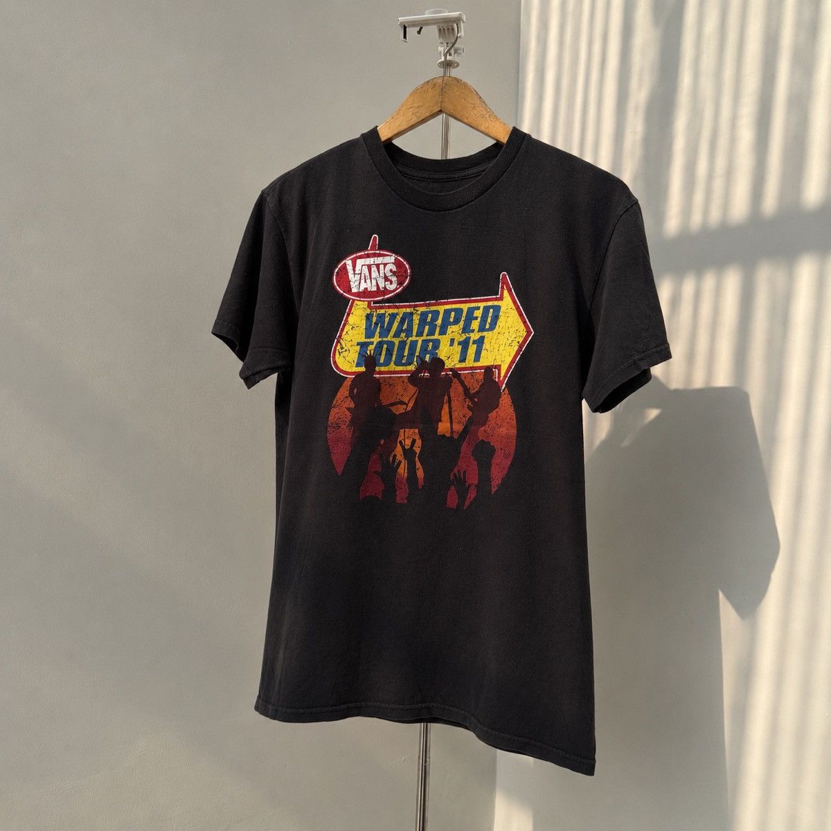 Vintage Vans warped tour Size US XL / EU 56 / 4 - 1 Thumbnail
