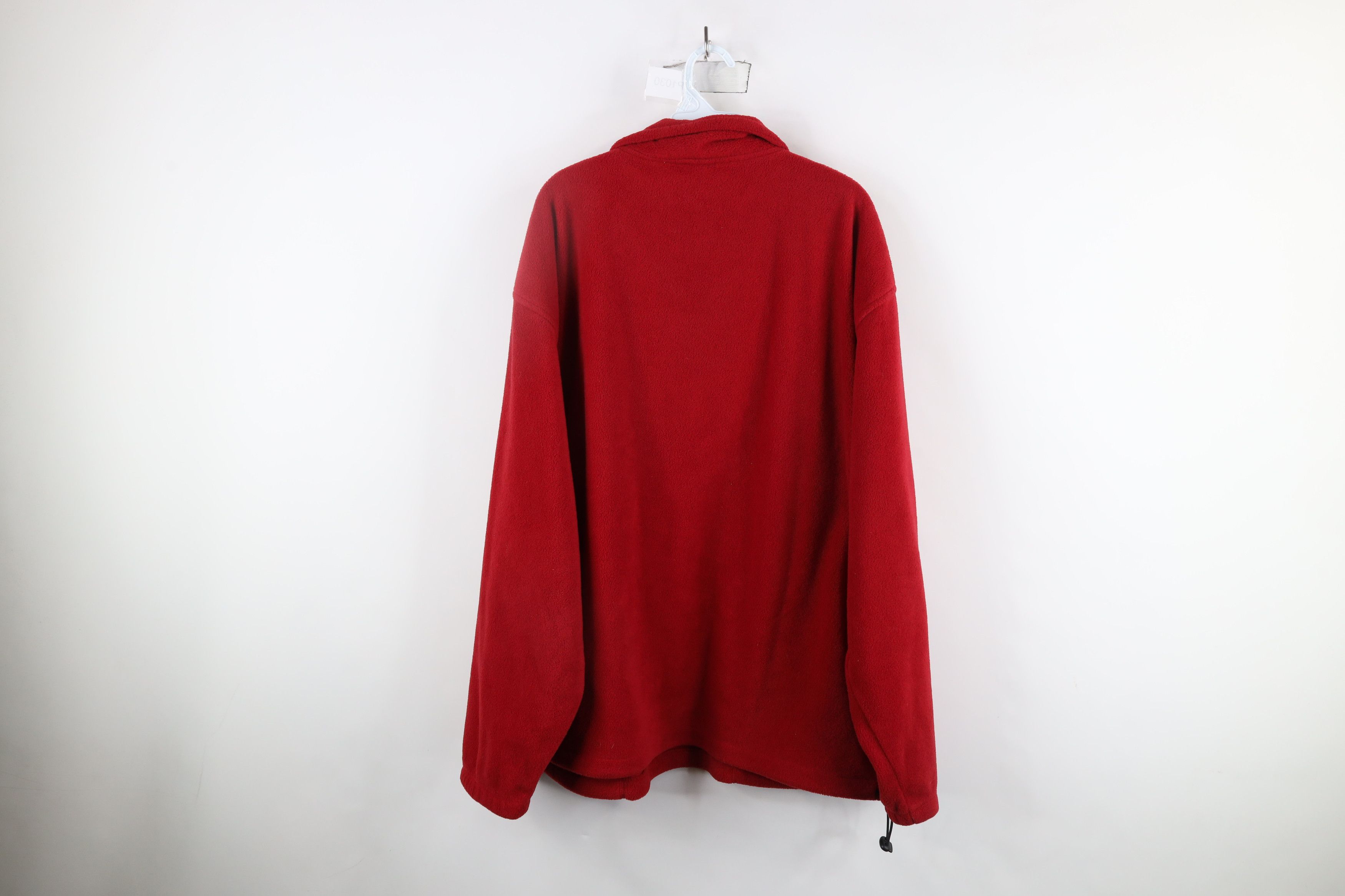 Vintage Vintage 90s Ohio State University Half Zip Fleece Sweater Size US XL / EU 56 / 4 - 10 Thumbnail