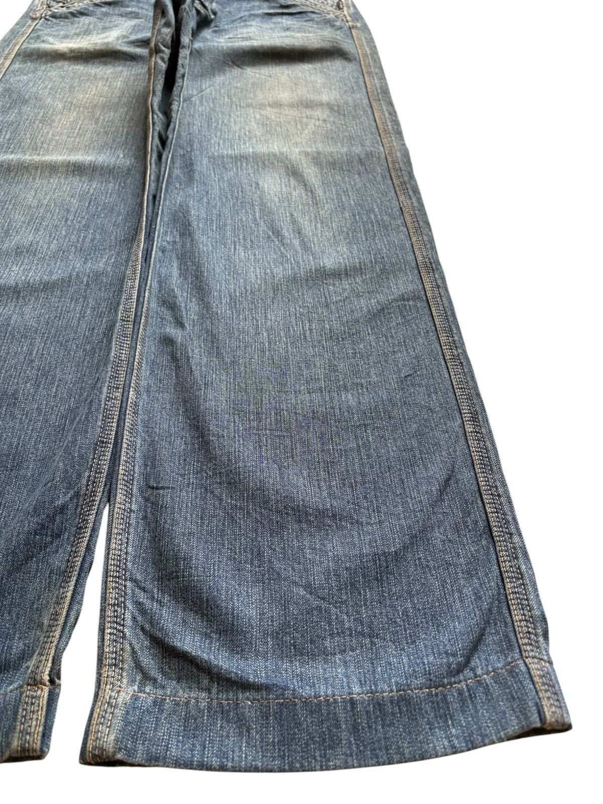 Paul Smith Red Ear Vintage Paul Smith Red Ear Distressed Loose Baggy Jeans Size US 32 / EU 48 - 7 Thumbnail