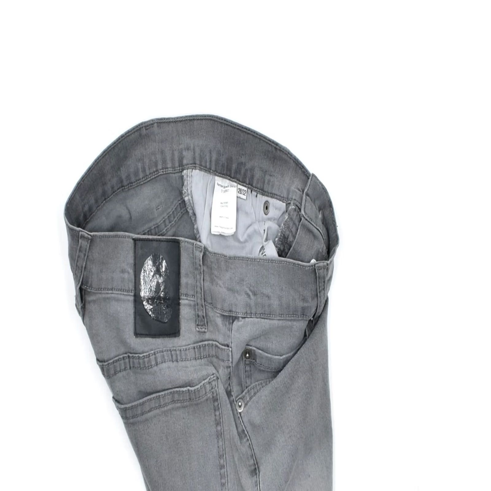 Cheap Monday CHEAP MONDAY Womens Skinny Jeans Grey W28 L32 Cotton Size 28" / US 6 / IT 42 - 3 Thumbnail