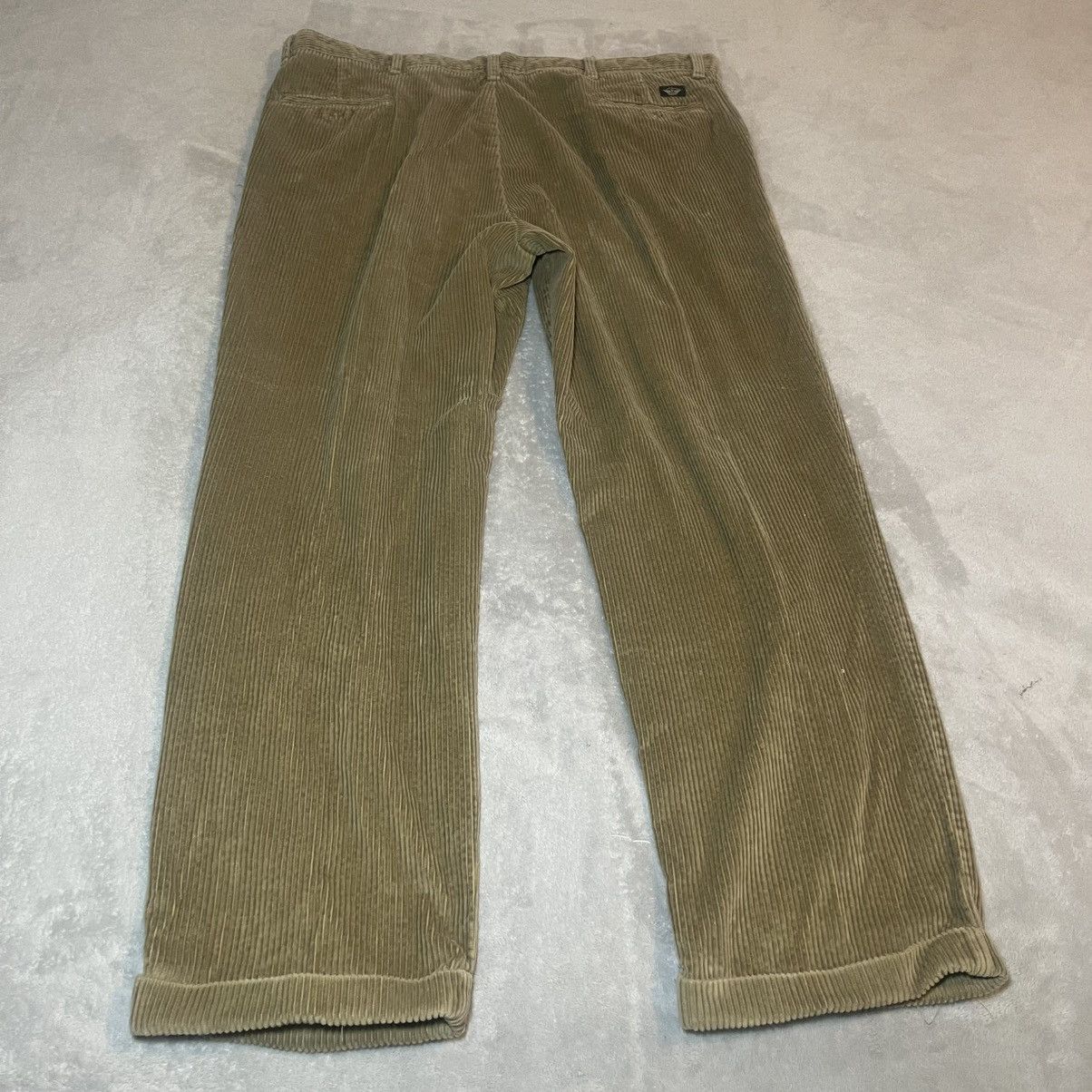 Dockers Vintage 90s Dockers Khakis Mens 44x32 Tan Corduroy Pants Size US 41 - 2 Thumbnail