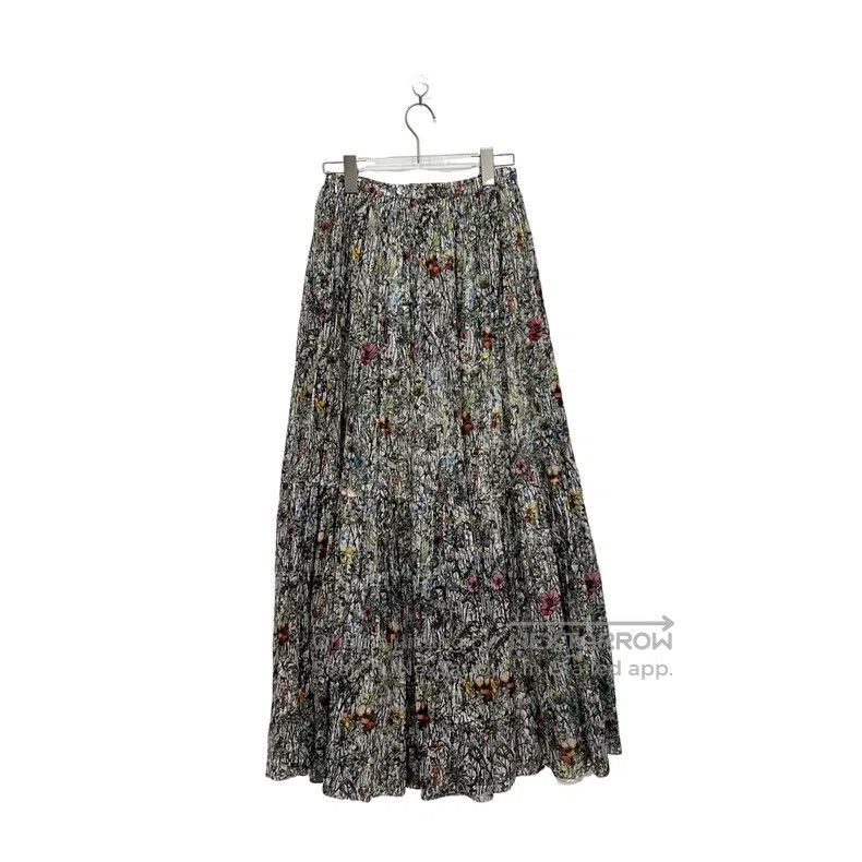 Dior Dior Floral high-waisted skirt Size 24" / US 00 / IT 34 - 3 Thumbnail