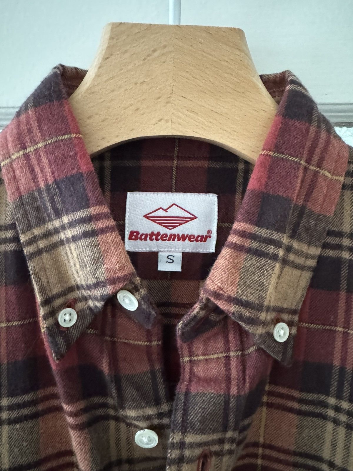 Battenwear Battenwear BD Scout Shirt / Red Brown Plaid - Small Size US S / EU 44-46 / 1 - 2 Thumbnail
