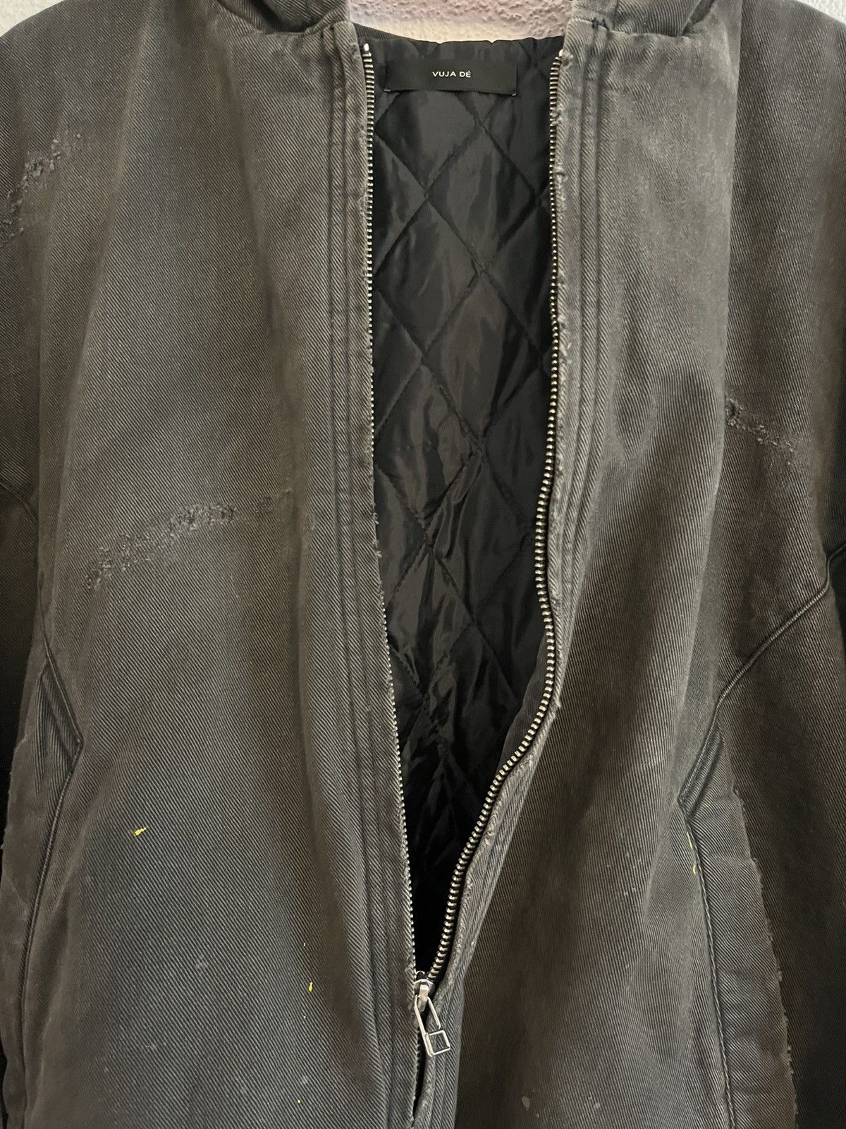 Vuja De beck destroyed hooded bomber black