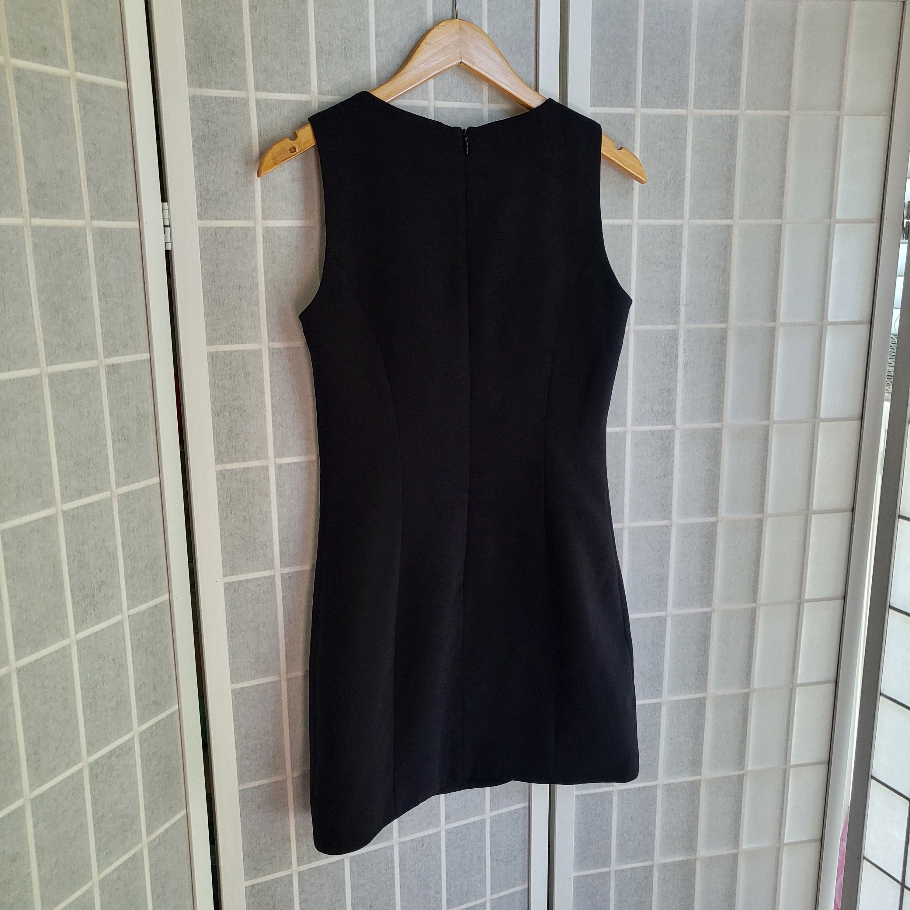 Amanda Uprichard Amanda Uprichard Black Mini Dress Sz S Size S / US 4 / IT 40 - 7 Thumbnail