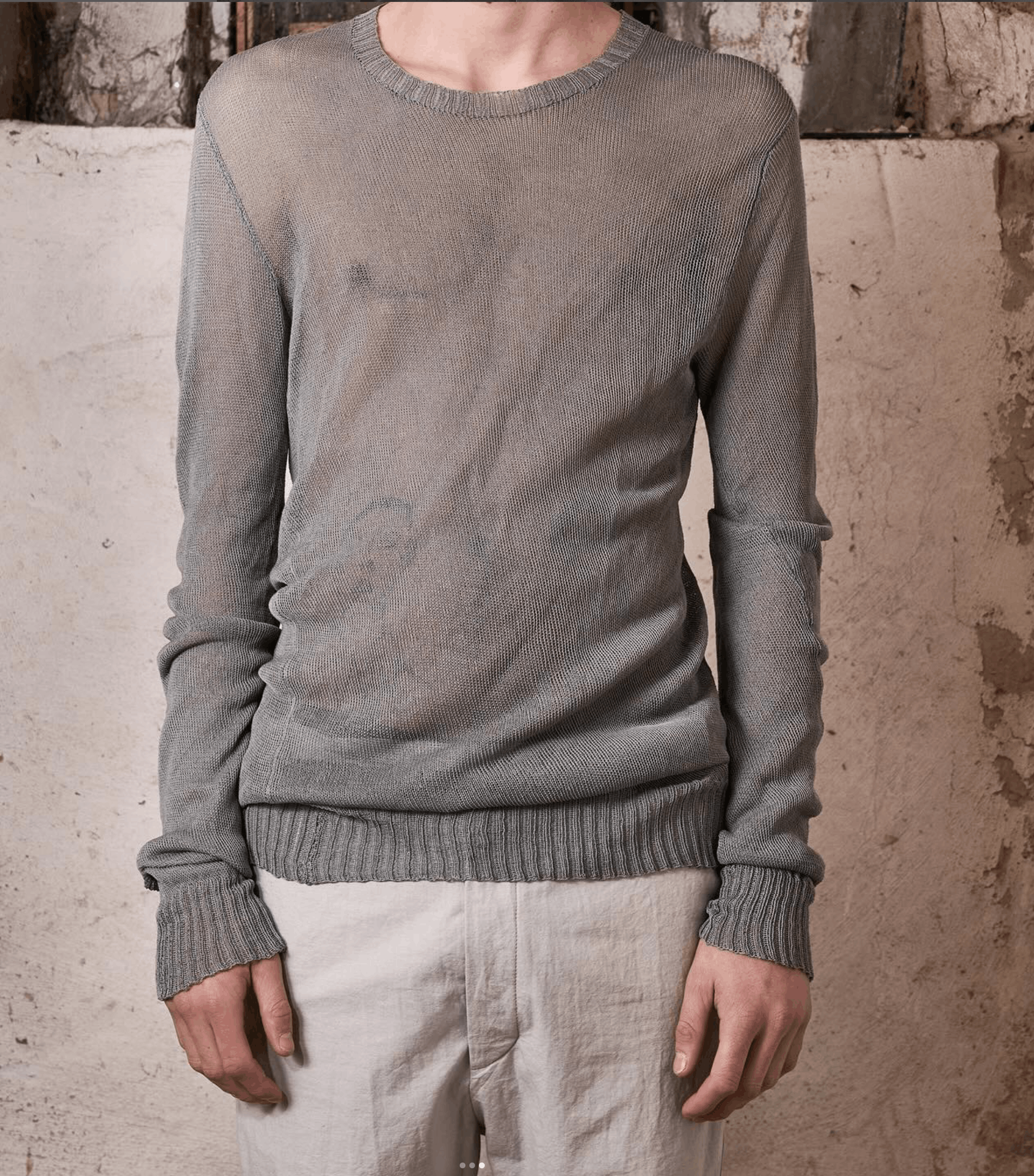 Deepti DEEPTI - 'K-164 LUX-33' Reflective Longsleeve Knit Size US XL / EU 56 / 4 - 2 Thumbnail